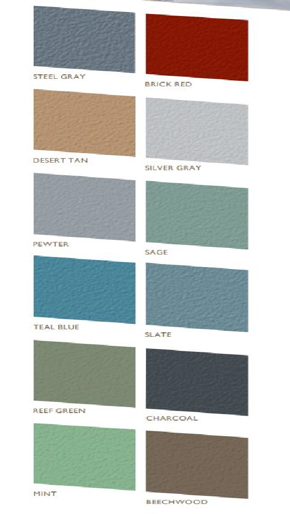 Stonhard GS4 Standard colours Stonhard GS4 Standard colours