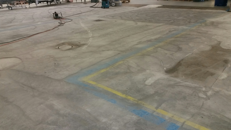 Zwaar geschured vloer Zwaar geschured vloer