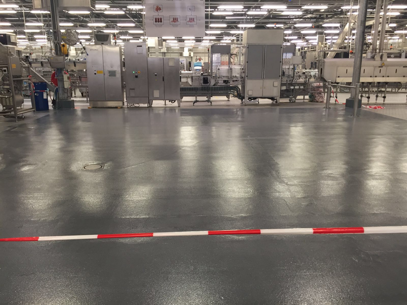 Epocy coating met anti-slip Epocy coating met anti-slip