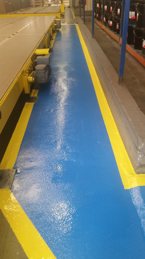 nieuwe looppad epoxy met anti slip nieuwe looppad epoxy met anti slip